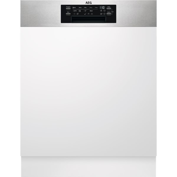 Diskmaskin 60 cm halvintegr. FEE73716PM AEG