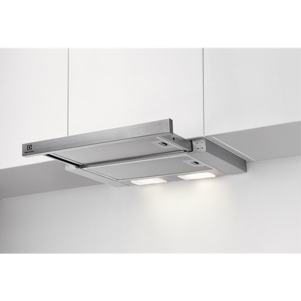 Köksfläkt integr. 50 cm LFP325S Electrolux silver