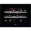 Vinkyl kompakt 46 cm,18 flaskor, 49L KWK884520B AEG BlackLine svart
