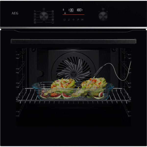 Inbyggnadsugn 72L SteamBake Wi-Fi V5PBA521AB AEG svart