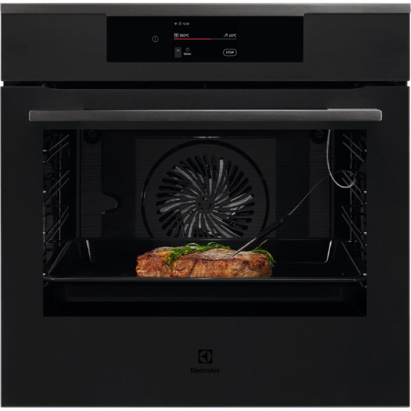 Inbyggnadsugn 71L CookSmartTouch Wi-Fi EOK11P0T0 Electrolux mattsvart