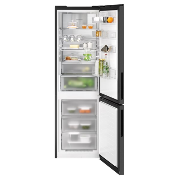 Kyl/frys kombi 187 cm Flat Door Wi-Fi LNC8MC32BR Electrolux svart rostfritt