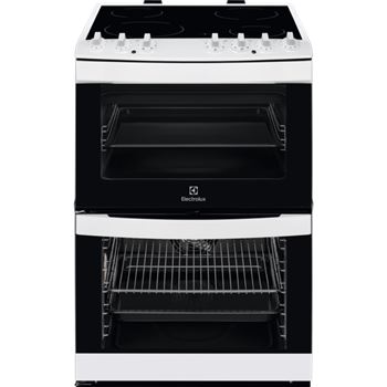 Spis 60 cm dubbelugn LKR65000SW4 Electrolux vit/svart