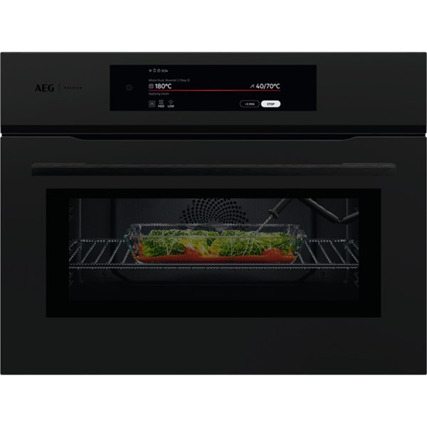 Kompaktugn 44L CookSmartTouch+ Wi-Fi PK9000WT AEG Zukunft mattsvart