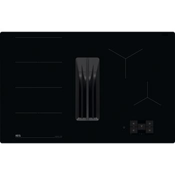 Inbyggnadshäll m integr.fläkt 80 cm kolfilter CookSmartTouch TU84CF43CB AEG