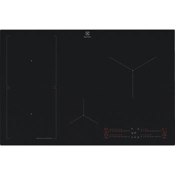 Inbyggnadshäll 80 cm SenseBoil+SenseFry EIS87453IZ Electrolux saphirmatt