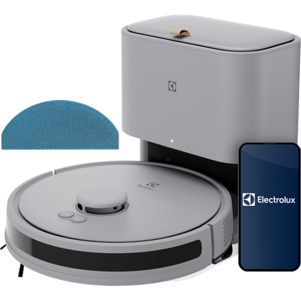 Robotdammsugare m tömning- & moppfunktion ER71UW2UG Electrolux Ultimate 700 urban grey