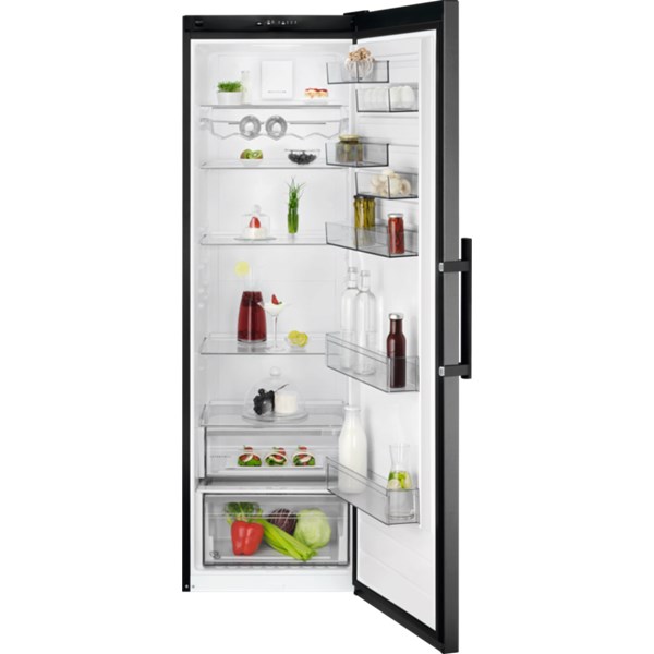 Kylskåp 186 cm Flat Door RKE638E6MB AEG mattsvart