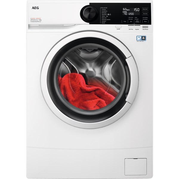 Tvättmaskin slim 37cm, 6 kg LSR615O62O AEG 6000-serien