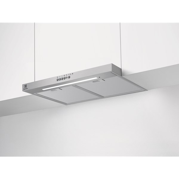 Köksfläkt integr. 60 cm LFG616X Electrolux Green Range rostfri