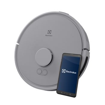 Robotdammsugare m moppfunktion ER71HW1UG Electrolux Hygenic 700 urban grey
