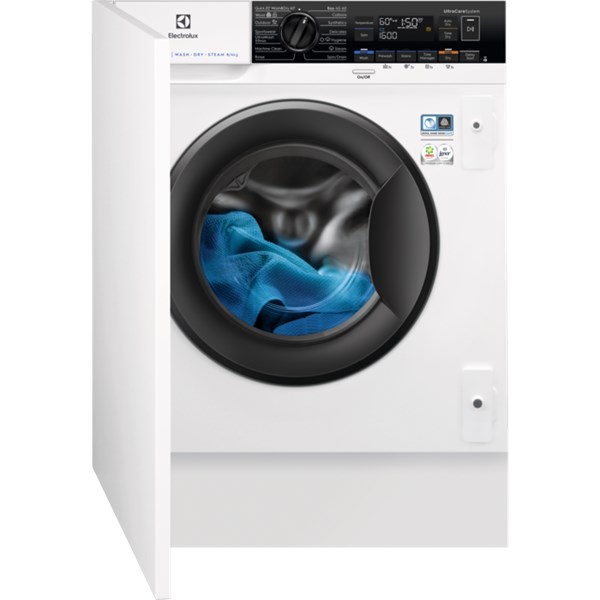 Tvätt/tork kombi 8/4 kg integr. Wi-Fi EW8WB864T3 Electrolux PerfectCare 800