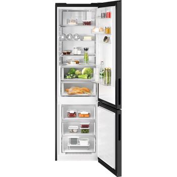Kyl/frys kombi 202 cm Flat Door ORC8M362BL AEG svart rostfritt