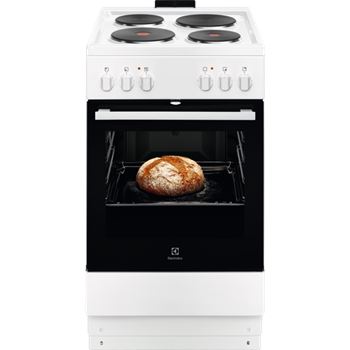Spis 60 cm gjutjärnsplattor LKS500002W2 Electrolux vit