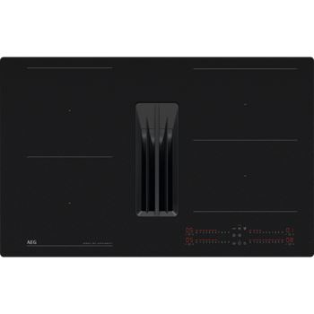 Inbyggnadshäll m integr.fläkt 80 cm kolfilter TH84CC23CZ AEG saphirmatt