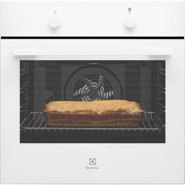 Inbyggnadsugn 72L EOK1B0W0 Electrolux vit