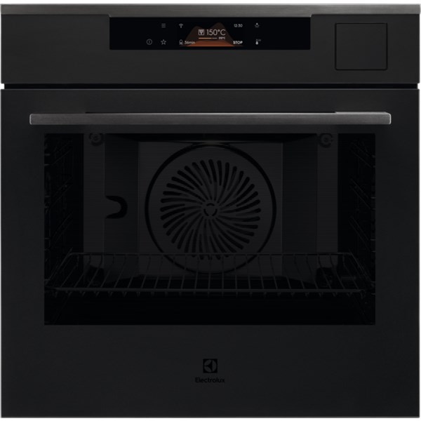 Inbyggnadsugn 70L SteamPro Wi-Fi EOK9S8T0 Electrolux mattsvart