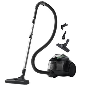 Dammsugare påslös EL61C2GRN Electrolux 600 Bagged svart/grön