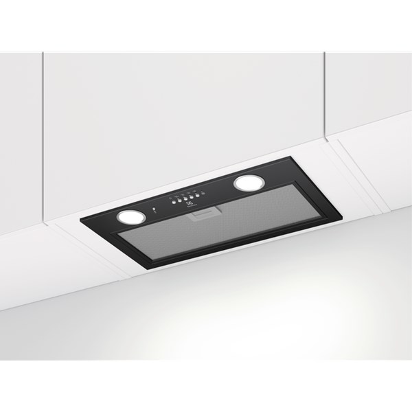 Köksfläkt integr. 54 cm CFG516R Electrolux mattsvart