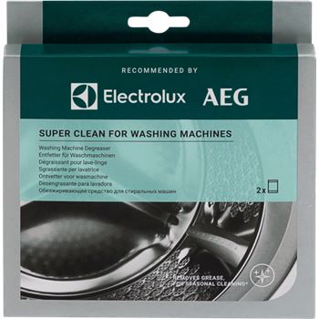 AvfettningsmedelSuper Clean tvättmaskiner 2 påsar x 50 g M2WCP051