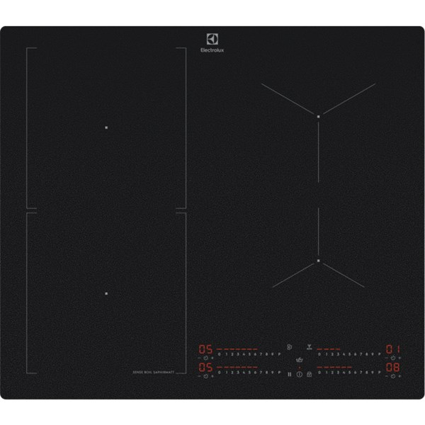 Inbyggnadshäll 60 cm SenseBoil HOB660BSC Electrolux saphirmatt
