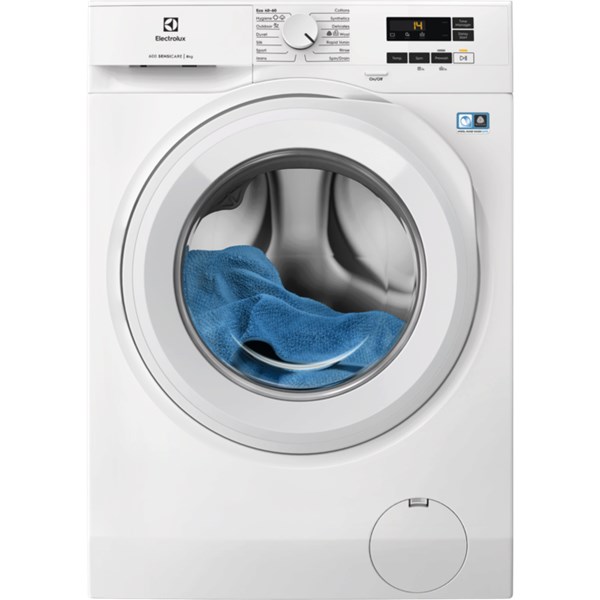 Tvättmaskin 8 kg EFI611O84O Electrolux SensiCare 600
