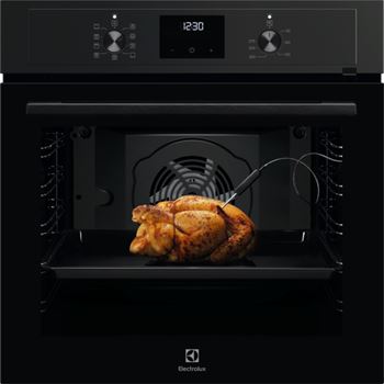 Inbyggnadsugn 72L Steambake YOB420B Electrolux svart