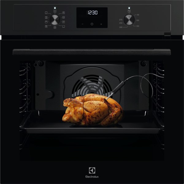 Inbyggnadsugn 72L Steambake YOB420B Electrolux svart