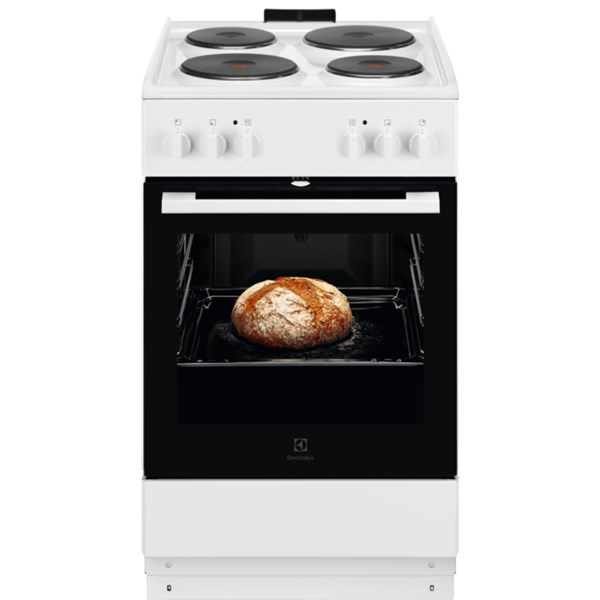 Spis 50 cm gjutjärnsplattor LKS500003W2 Electrolux vit