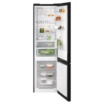 Kyl/frys kombi 202 cm Flat Door KRC720CKR Electrolux mattsvart