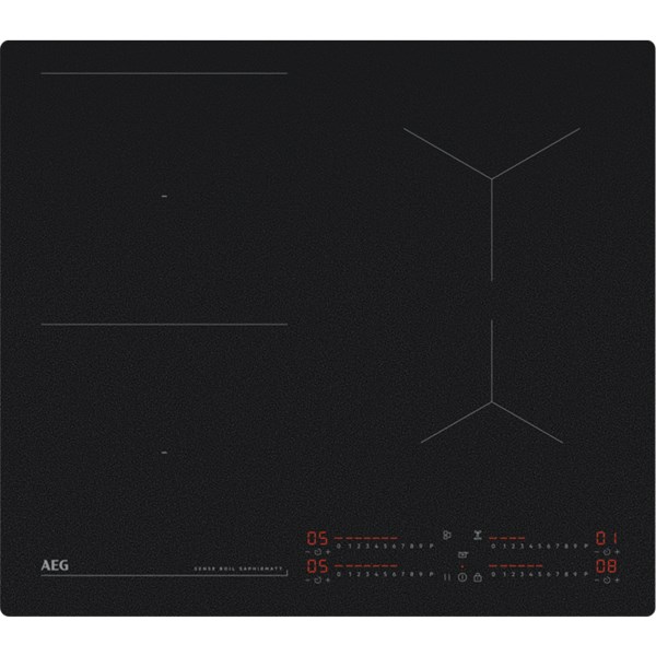 Inbyggnadshäll 60 cm SenseBoil TI64IB10IZ AEG saphirmatt