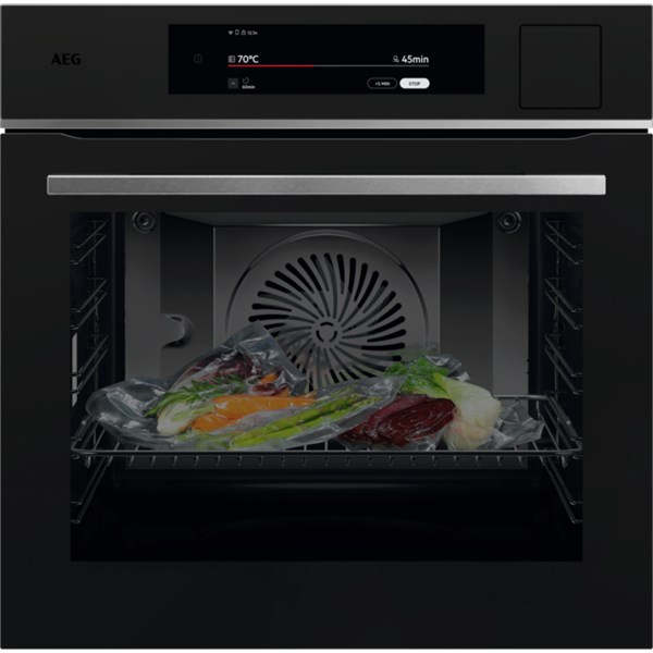 Inbyggnadsugn 70L SteamPro+SV Wi-Fi TP9SB831AT AEG mattsvart