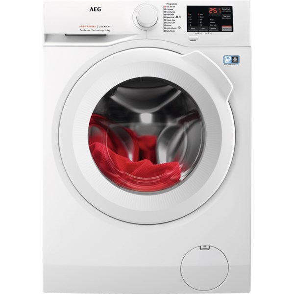 Tvättmaskin 8 kg LR612M84I AEG 6000-serien