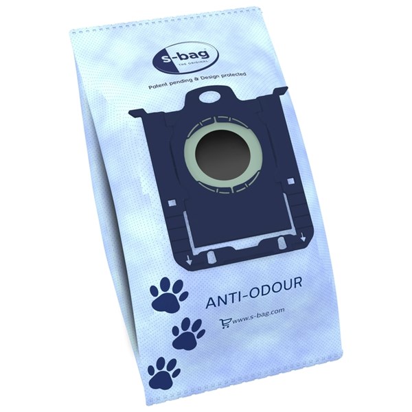 Dammsugarpåse 4st  E203S Electrolux S-bag Anti odor