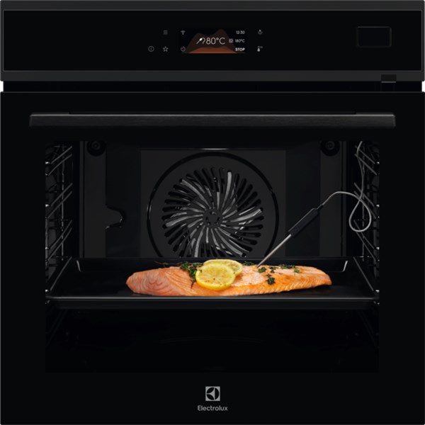 Inbyggnadsugn 70L SteamBoost Wi-Fi COS960B Electrolux svart