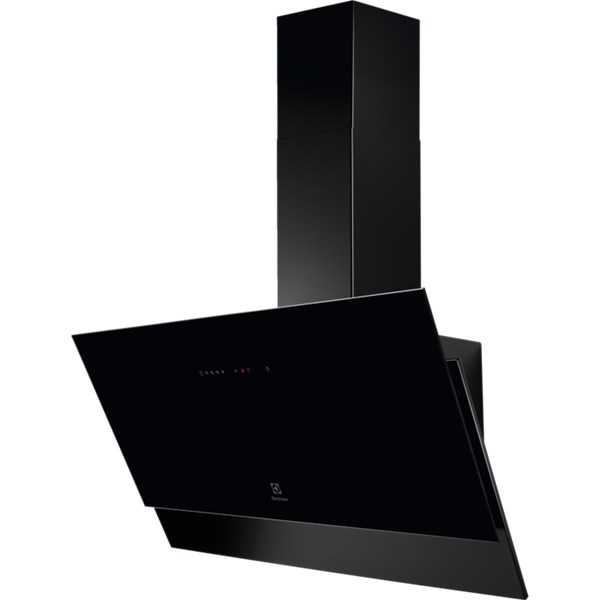 Köksfläkt väggh. 90 cm vertikal LFV619K Electrolux svart