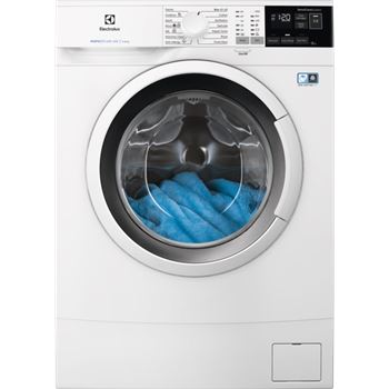 Tvättmaskin slim 34cm, 4 kg EW6S540W34 Electrolux PerfectCare 600