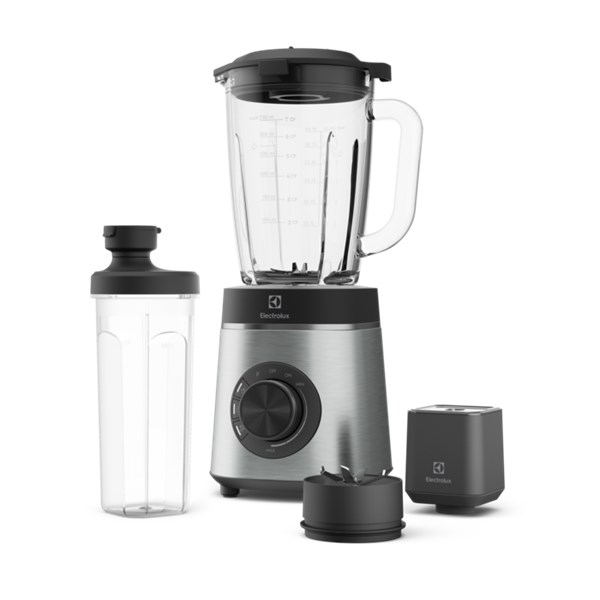 Mixer 1,75L m Mix&Go flaska och vakuumpump E6VB1-8ST Electrolux Explore 6 rostfri/granite grey