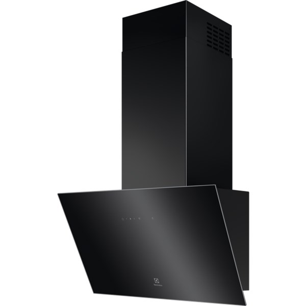 Köksfläkt väggh. 60 cm vertikal LFV436K Electrolux svart