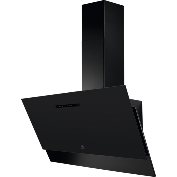 Köksfläkt väggh. 90 cm vertikal LFV619R Electrolux mattsvart