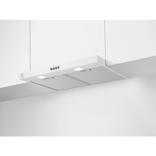 Köksfläkt integr. 60 cm LFG336W Electrolux vit