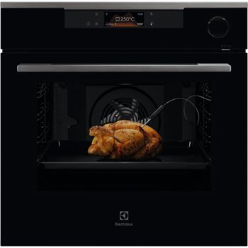 Inbyggnadsugn 72L SteamCrisp Wi-Fi EOK9P4B0 Electrolux svart