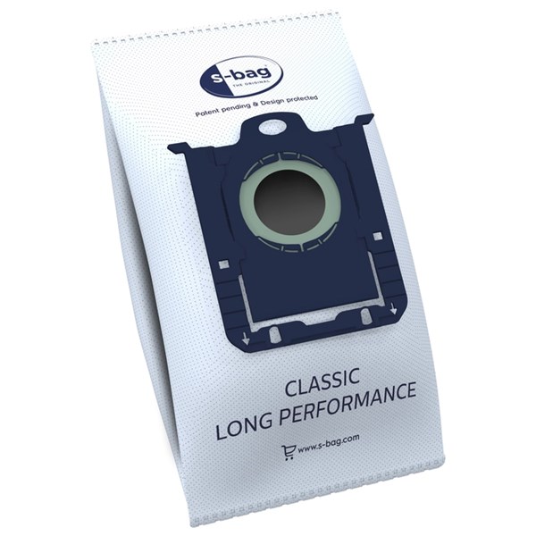 Dammsugarpåse Long Performance MEGAPACK, 12st E201SM Electrolux S-bag Classic