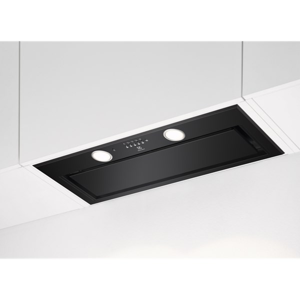 Köksfläkt integr. 80 cm LFG719R Electrolux mattsvart