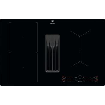 Inbyggnadshäll m integr.fläkt 80 cm kolfilter HHOB860C Electrolux