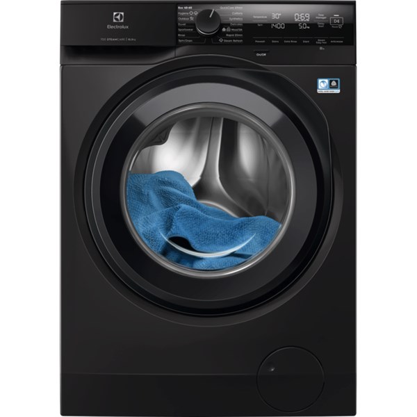 Tvättmaskin 10,5 kg EFI742RX4G Electrolux SteamCare 700 svart