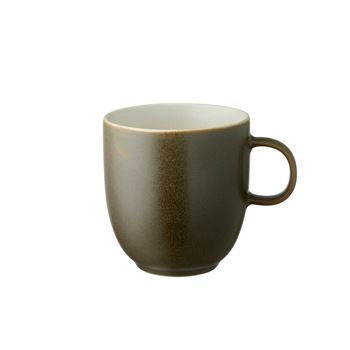 Mugg North 33 cl Studio Round matte white/matte moss