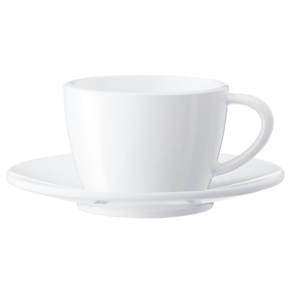 Cappuccinokopp inkl. fat 2-pack JURA white