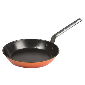 Gjutjärnspanna 24 cm Ronneby Bruk Ceramalj orange