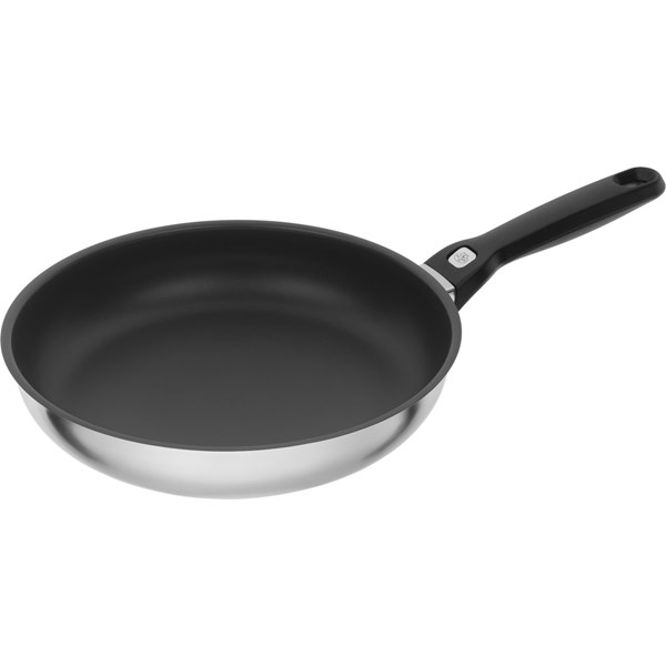 Stekpanna 28 cm Ballarini Pesaro svart/silver